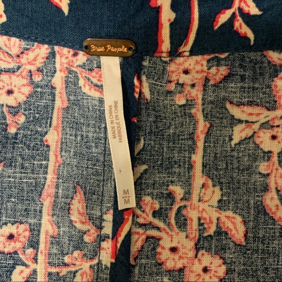 Free People Pacific Ocean Linen Blend Blazer - Picture 6 of 10